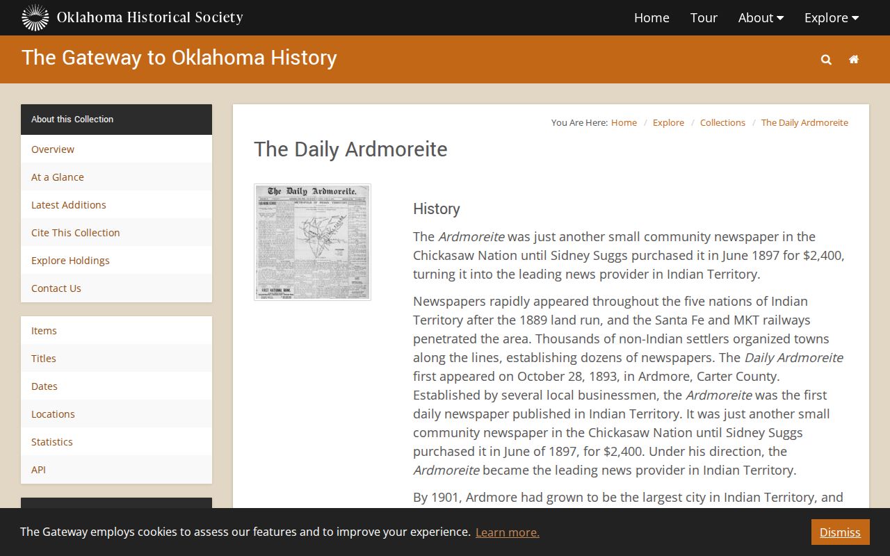 Ardmore city directory companion research in the Gateway Daily Ardmoreite collection