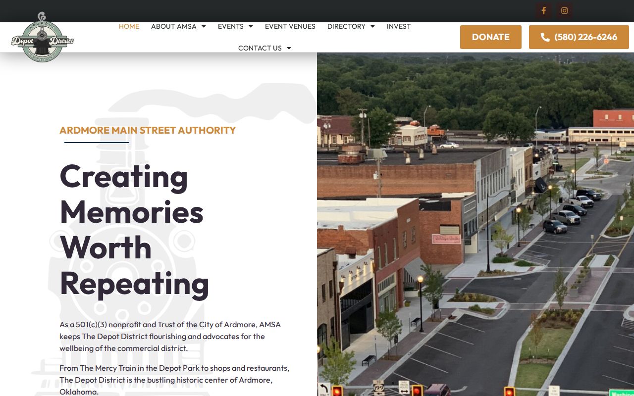 Ardmore neighbors image of the Ardmore Main Street website